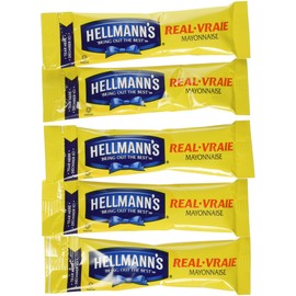75 Individual Hellmann's Mayo Packets-Great For Work/School; Always Fresh!