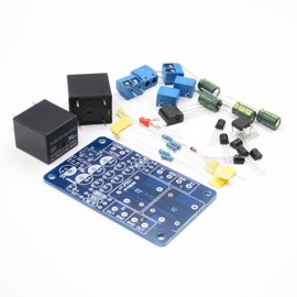 Speaker Protection Module, 10A AC12-15V Dual Channel Speaker Protection Circuit Board Delay Component, Power-on Delay & DC Protection