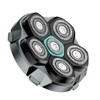 kensen Black Knights Skin Head Shaver, 99 Blades, Magnetic Blades,