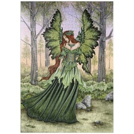 MyPuzzle Lady of the Forest - Amy Brown - Premium 1000 Piece Puzzle - MyPuzzle Special Collection by Tate & Co Puzzles