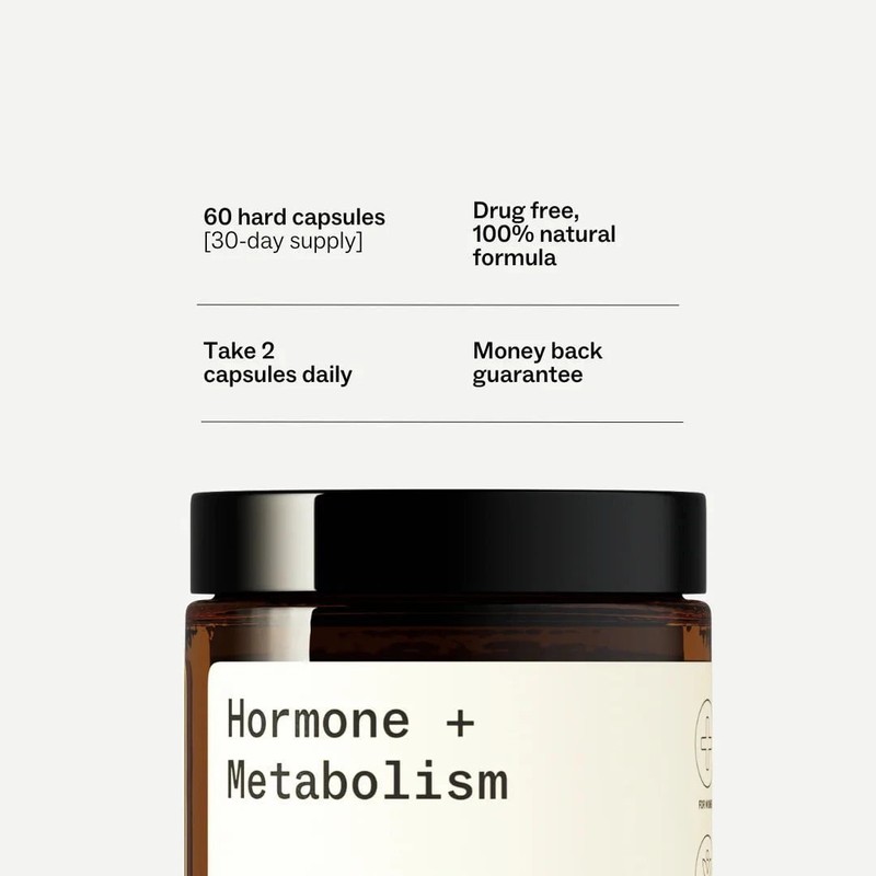 My Way Up Hormone + Metabolism 60 Hard Capsules