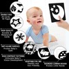 Cosmeria Baby Contrast Cards 20 Pieces - Black and White