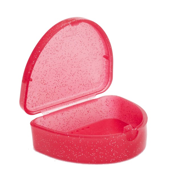 Slim Orthodontic Dental Case - Colour & Glitter Choices for