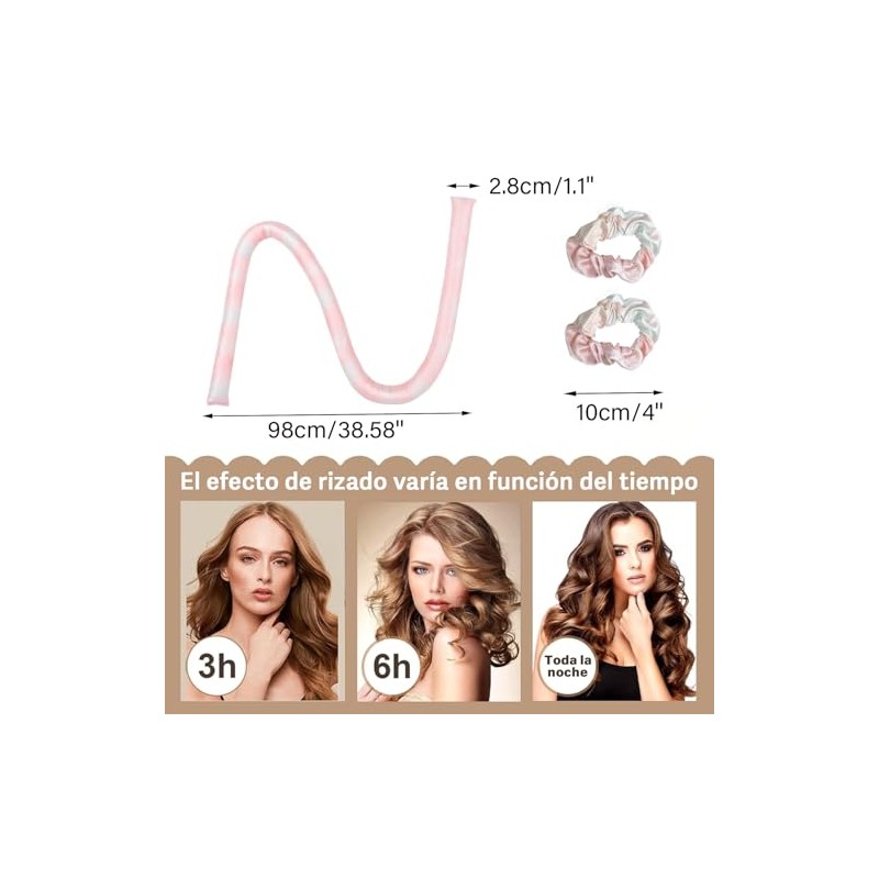 Rizador de Cabello sin Calor, Rizadores de Pelo sin Calor,