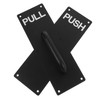 FUNOMOCYA 2Pcs Stainless Steel Push Pull Door Handles Replacement for