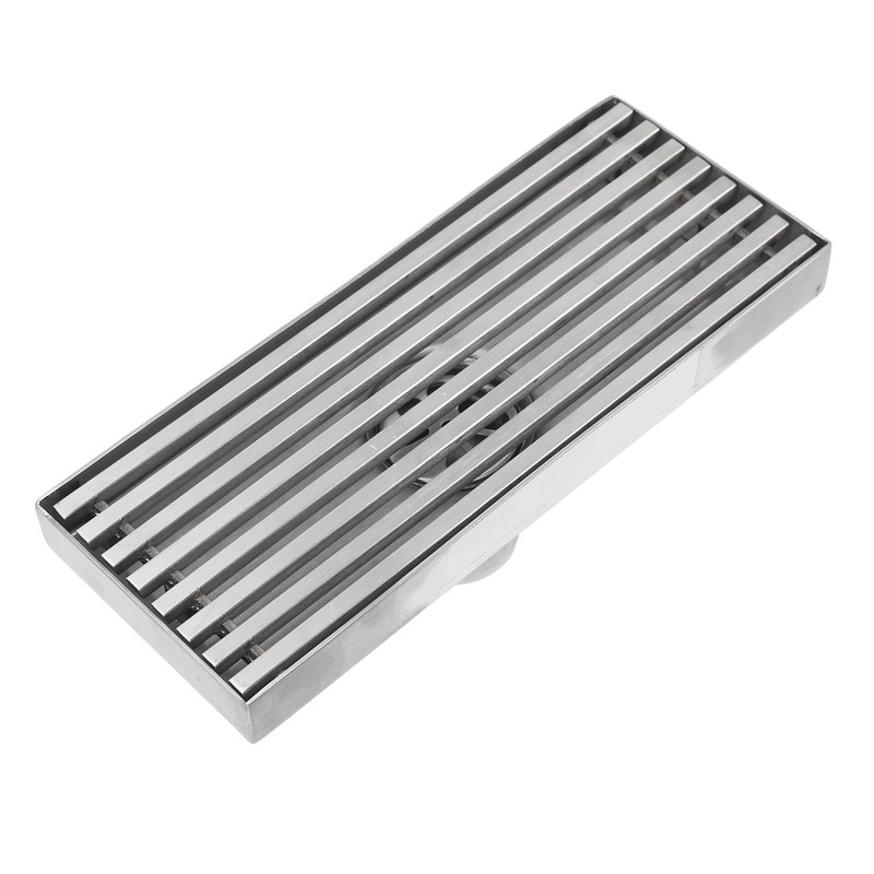 Linear Shower Drain Stainless Steel Odor Resistant Rectangular Floor Drain