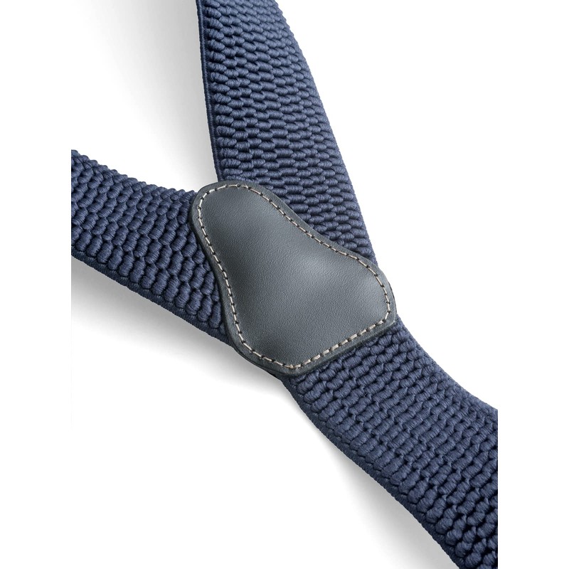 Olata Y-Shape Button-Down Extra Wide Formal Dress Suspenders/Braces - 4cm.