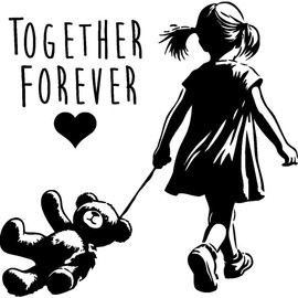 A7 'Together Forever' Unmounted Rubber Stamp (RS00056853)