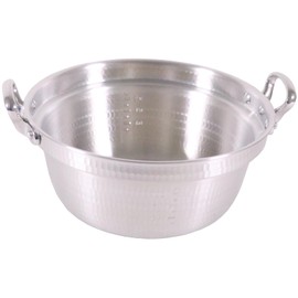 NAKAO Aluminum King Hammered Cooking Pot (with scale) 9.4 inches (24 cm)