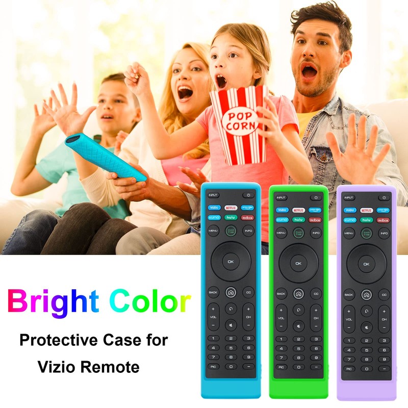 2 Pack Cover for Vizio Remote, Compatible with Vizio Remote
