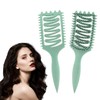 Frogetu Curly Hair Brush, Curling Brush, Hair Brush, Curl Styling,