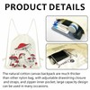 MOSITU Red Mushroom Drawstring Backpack Cute Frog Drawstring Bag Vintage