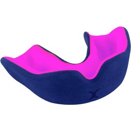 Gilbert X Brace DD Mouthguard - Navy/Pink Senior