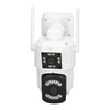 Outdoor WiFi Surveillance Camera 2 Lens Security PTZ IP Cam