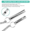 AHEJIOO Dog Whistle Rütter Recall - Metal Whistle with Necklace