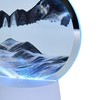 Sand Painting Table Lamp 7 Color 3D Hourglass Table Lamp
