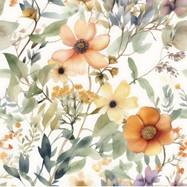 Guvana Floral Wallpaper Yellow/Orange Peel and Stick Wallpaper Boho Floral Contact Paper Removable Wallpaper for Bedroom Self-Adhesive Wallpaper Yellow Contact Paper Vinyl Roll 78.7"x16.14"