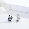 Panda Earrings for Women 925 Sterling Silver Panda Stud Earrings