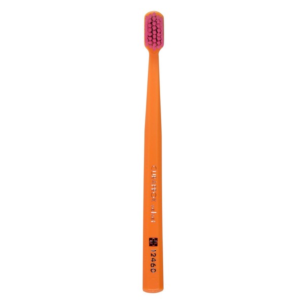 Living Libations Velvet Toothbrush, Orange