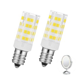 X-Molin 2 Pieces 6K T Type LED Light Bulb, Mirror Replacement Bulbs - Lighted...