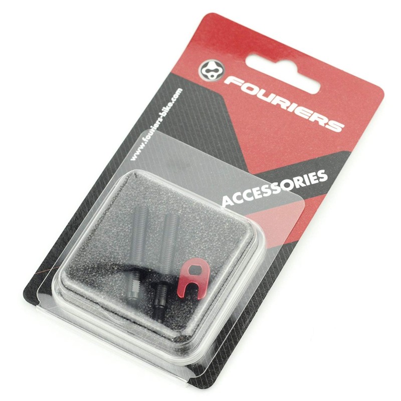 Fouriers Tubeless Presta Valve Extension with Central Nut (Pack of