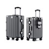HotWay 26 Inch Aluminum Frame Luggage with Spinner Wheels, PC