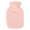 PVC Hot Water Bag with Soft Plush Cover Leakproof Winter
