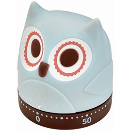 Judge Knight Owl Kitchen Timer TC414 60 Minute Wind Up Cooking Timer - 1 Year Guarantee