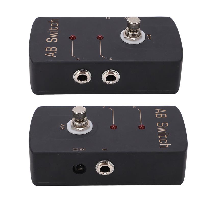 AB Switch Effect Line Selection Pedal Monoblock Electric Guitar Effector