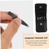 Healeved Stainless Steel Eyebrow Tweezers Beauty Tool for Personal Professional