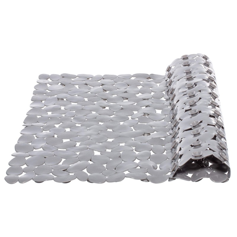 Stone-look shower mat / bath mat, 53 x 53 cm