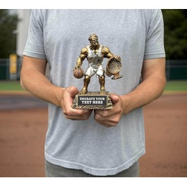 FANTASYJOCKS Fantasy Basketball Trophy Beast - Includes Custom Laser Engraving