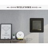 3 Count Acrylic Single Luxury Simple Modern Light Switch Surround