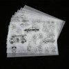 8pcs Shrink Sheet, Heat Shrinky Sheets Creative Pack Shrinky Art