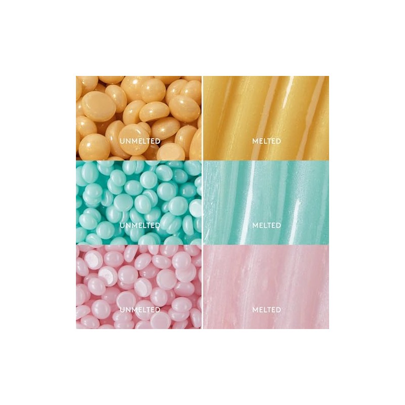 Mylee Advanced Stripless Wax Trio Set 3x250g [Jasmine, Wild Rose]