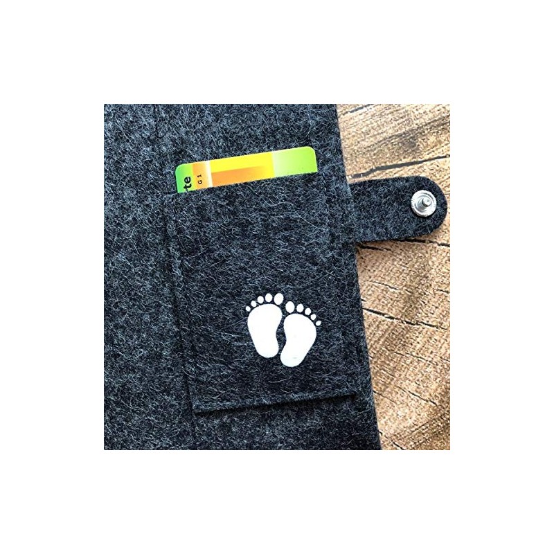 Maternity Log Cover Made of 100% Wool Felt, Mama +