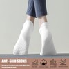 Yoga Pilates Non Slip Grip Socks for Women (4 Pairs)