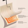 Electric Heated Scarf USB Plush Neck Scarf Graphene Warm Temperature