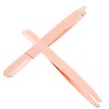 FOMIYES 2sets Tool Women's Precision Eyebrow Tweezers Comb for On-the-go