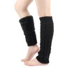 Chiclinco Crochet Leg Warmer Fleece Lined and Fur Arm Warmer