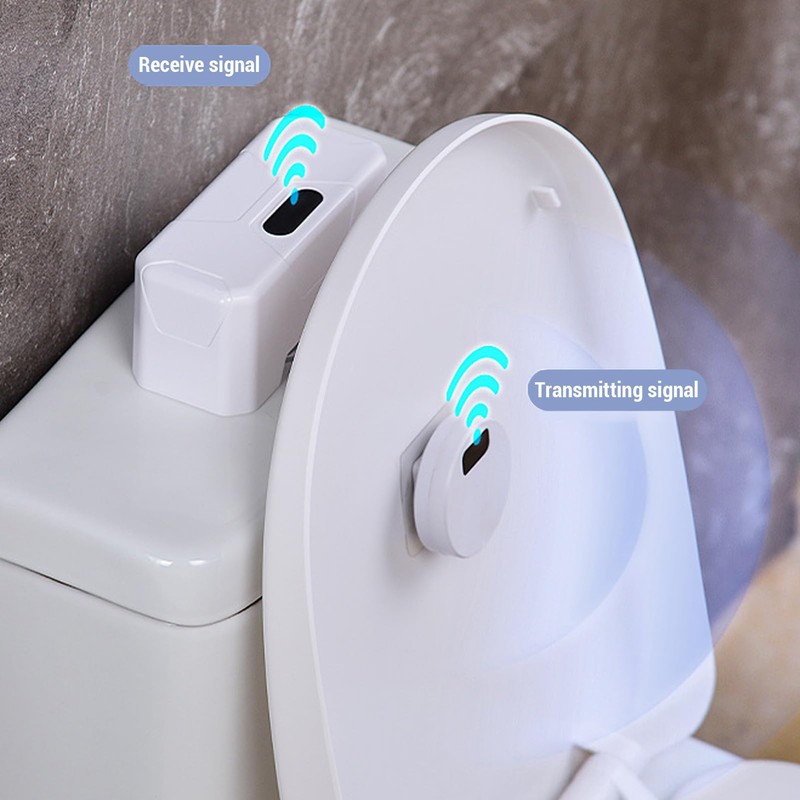 Automatic Touchless Toilet Flush Kit with 20cm Infrared Sensor, USB