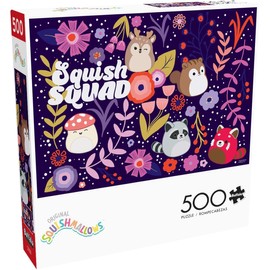 Buffalo Games - Squishmallow - Squish Squad - 500 Piece Jigsaw Puzzle for Adults -Challenging Puzzle Perfect for Game Nights - Finished Size is 21.25 x 15.00