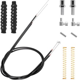 Universal Walker Brake Cable Replacement Kit – Heavy-Duty Rollator Brake Parts for Most Medical Walkers & Drive Rollators – Durable Repair Kit for Walker Maintenance