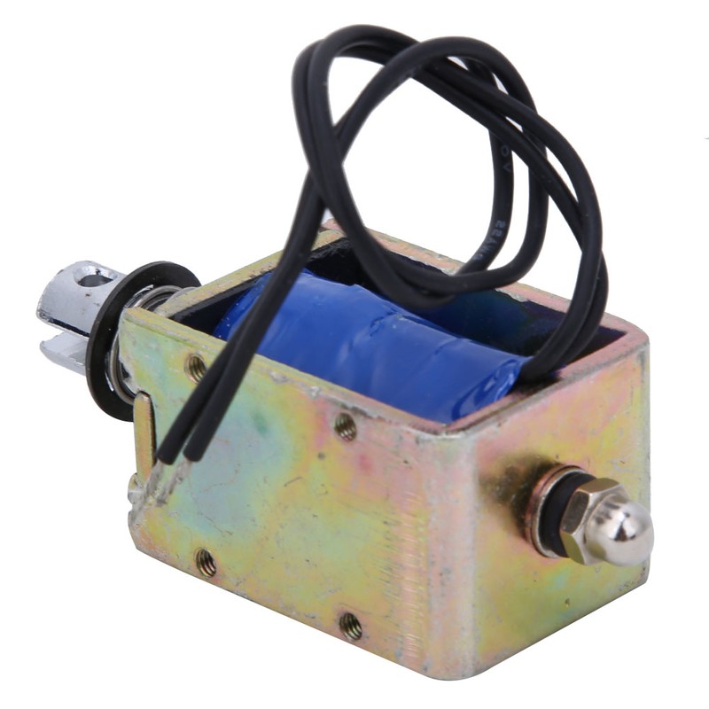 JF-1040B 25N 24V DC Electromagnet Push Pull Type Solenoid Electromagnet