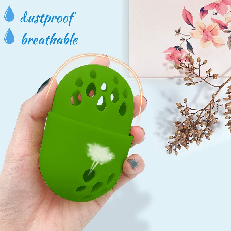 Kalevel Beauty Sponge Holder Case Makeup Sponge Travel Container Washable