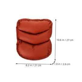 Alipis 2Pcs Arm Rest Cushion for Car Non Slip Center Console Pad Easy to Clean PU Armrest Cover Mat Fit for SUV Vehicle Interior Accessories
