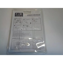 F & K Technology Notebook Computer Cable Chain Key Lock Brand New!