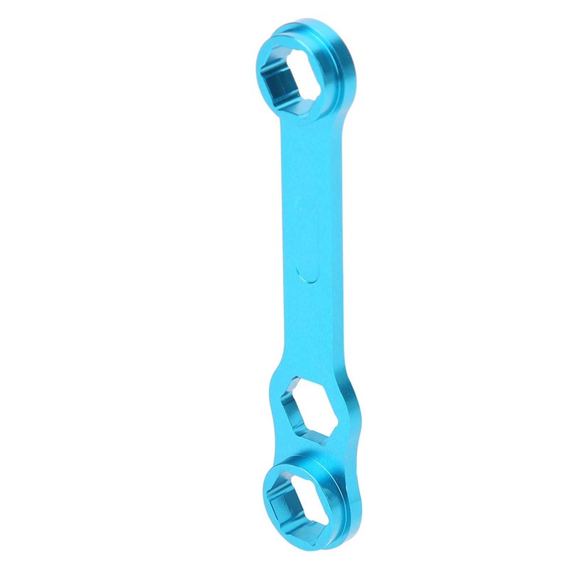 DIY Casting Fishing Reel Wrench Blue Aluminium Alloy Spanner Repairing