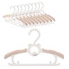 Ange Smile Baby Hangers, Set of 10, Telescopic, Children's Hangers,