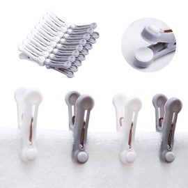 ALLMIRA Clothespins Strong Non-marking Anti-Slip Windproof No Trace Multi-Purpose Rust Resistant Clothespins (Small Size, 16 Pack)